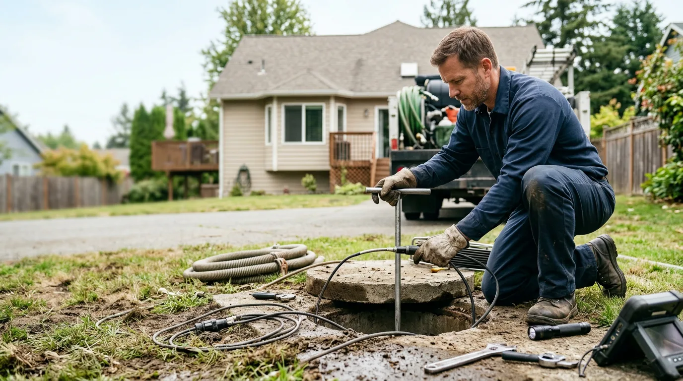 Septic Tank Pumping in Camp Murray, WA
